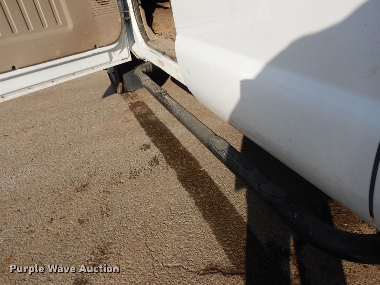 image for item DE4202 2008 Ford F450 Super Duty XL Crew Cab utility truck