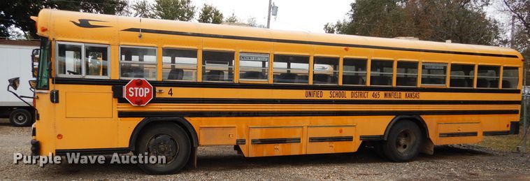 image for item DH3616 1998 Blue Bird TC2000 school bus