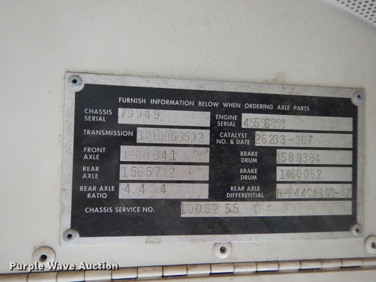 image for item DH3616 1998 Blue Bird TC2000 school bus