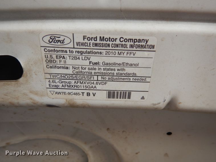 image for item DH4315 2010 Ford Crown Victoria Police Interceptor