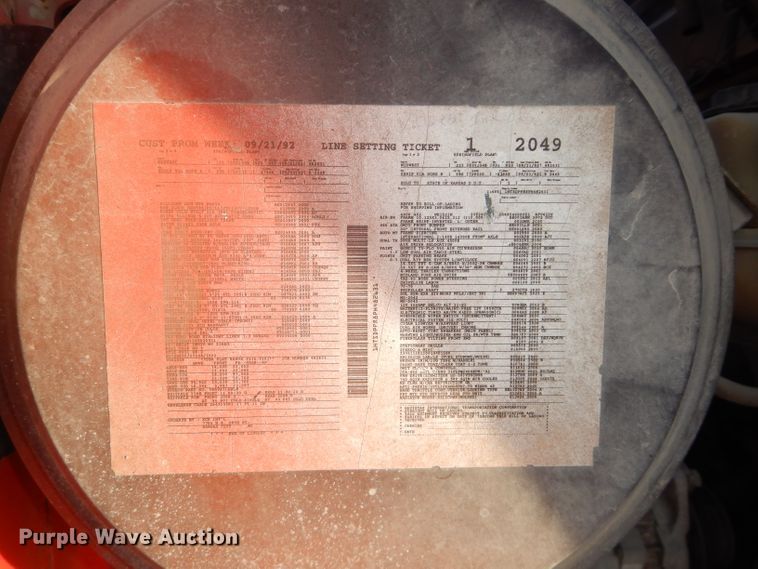 image for item DH4317 1993 International 4900 dump truck