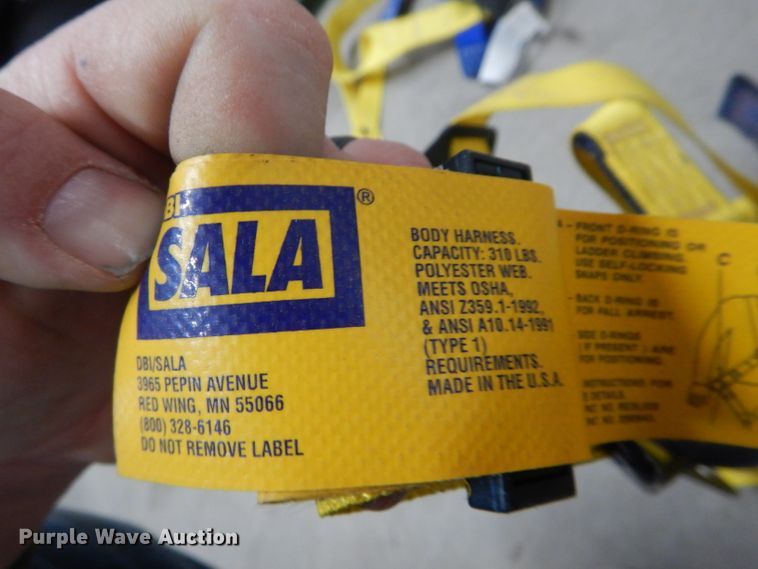 image for item DH6263 (2) safety harnesses