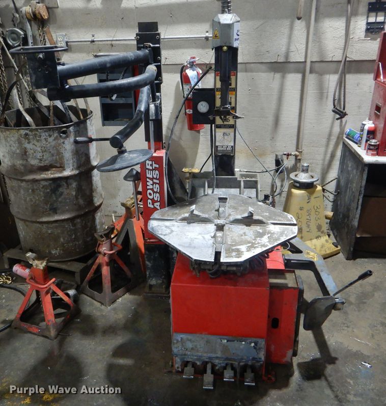 image for item DH6266 Power Assist rim clamp tire machine