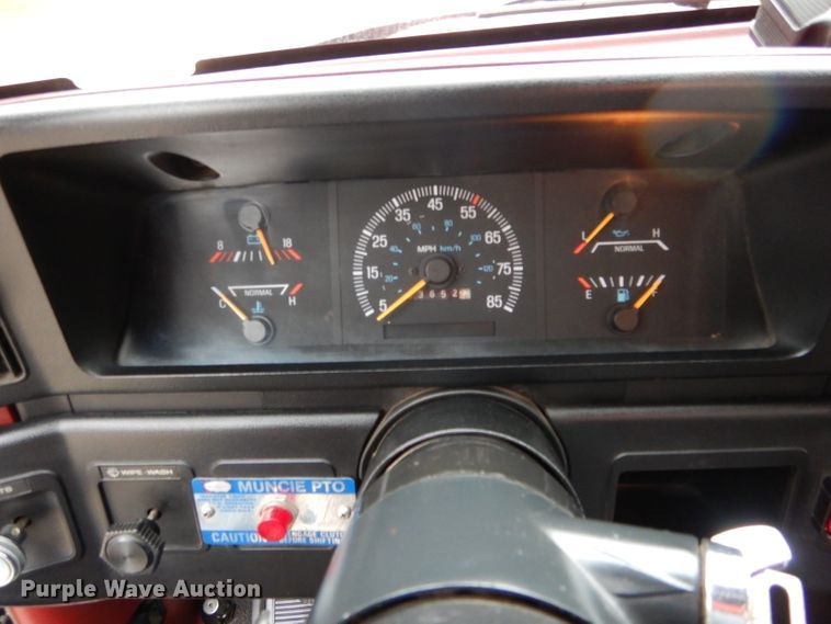 image for item DH6977 1987 Ford F350 Custom fire truck