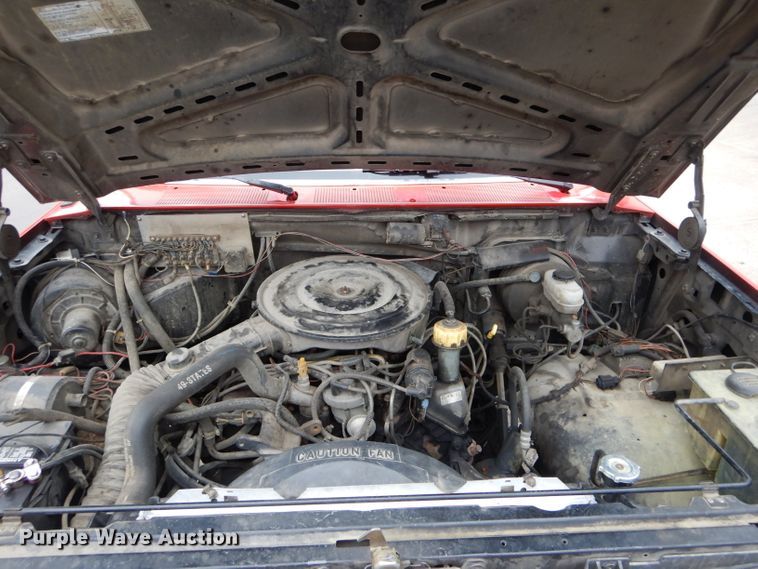 image for item DH6977 1987 Ford F350 Custom fire truck