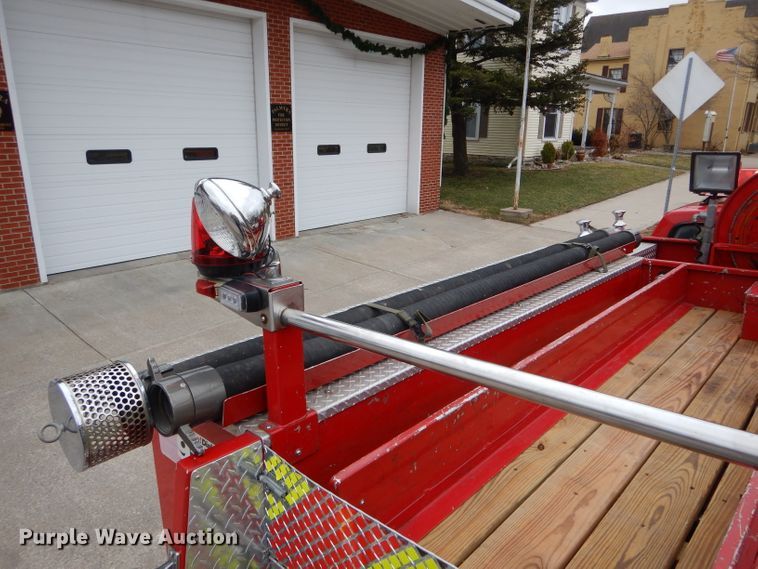 image for item DH6977 1987 Ford F350 Custom fire truck