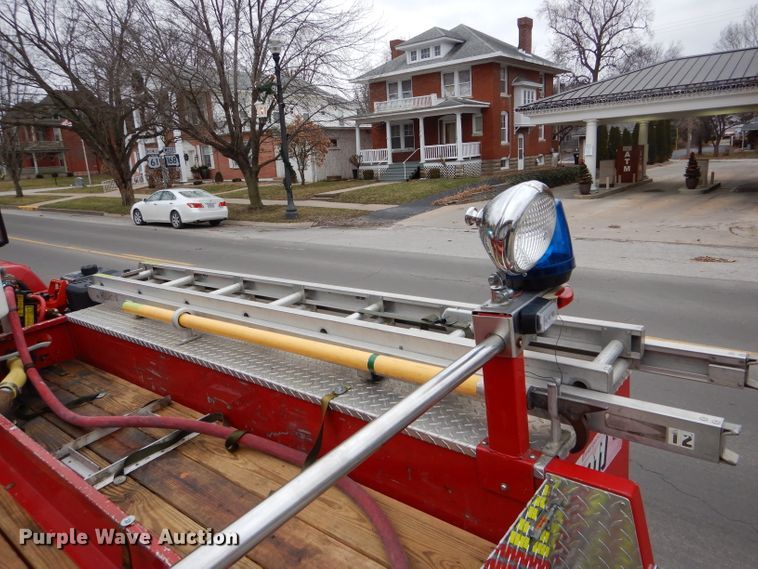 image for item DH6977 1987 Ford F350 Custom fire truck