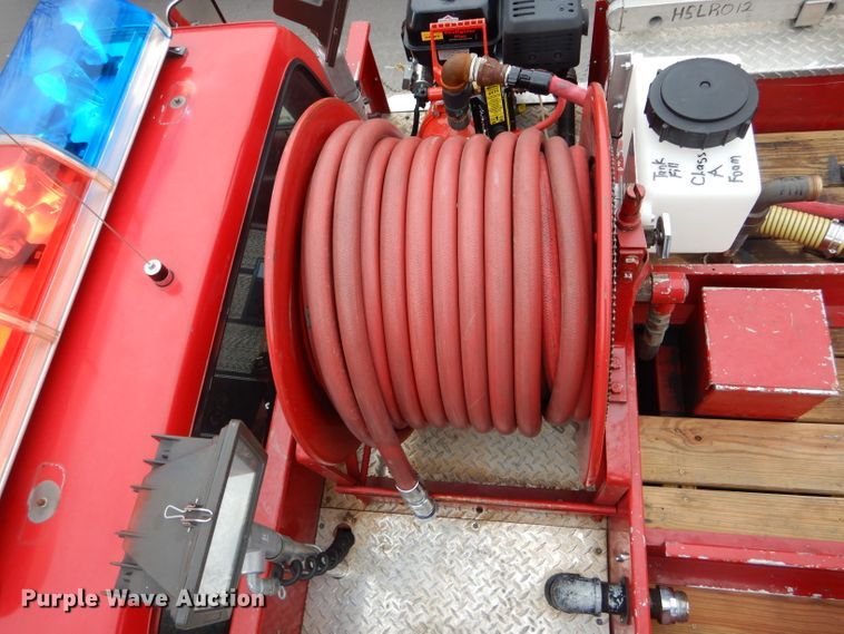 image for item DH6977 1987 Ford F350 Custom fire truck