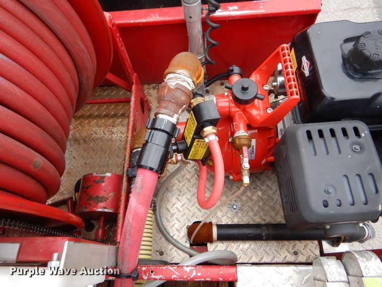 image for item DH6977 1987 Ford F350 Custom fire truck