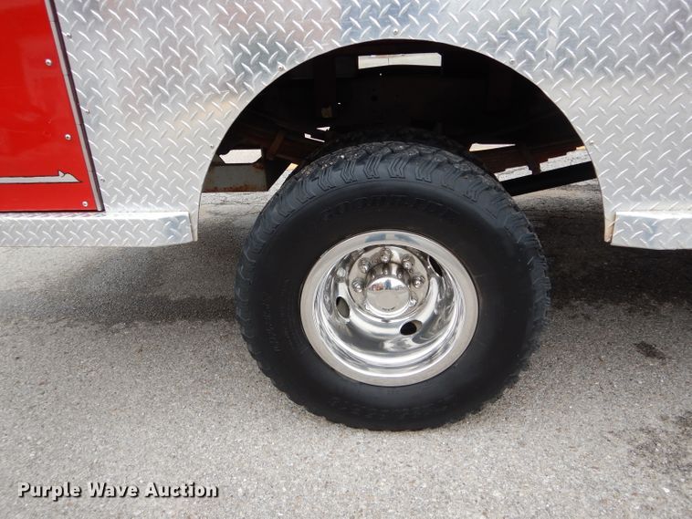 image for item DH6977 1987 Ford F350 Custom fire truck