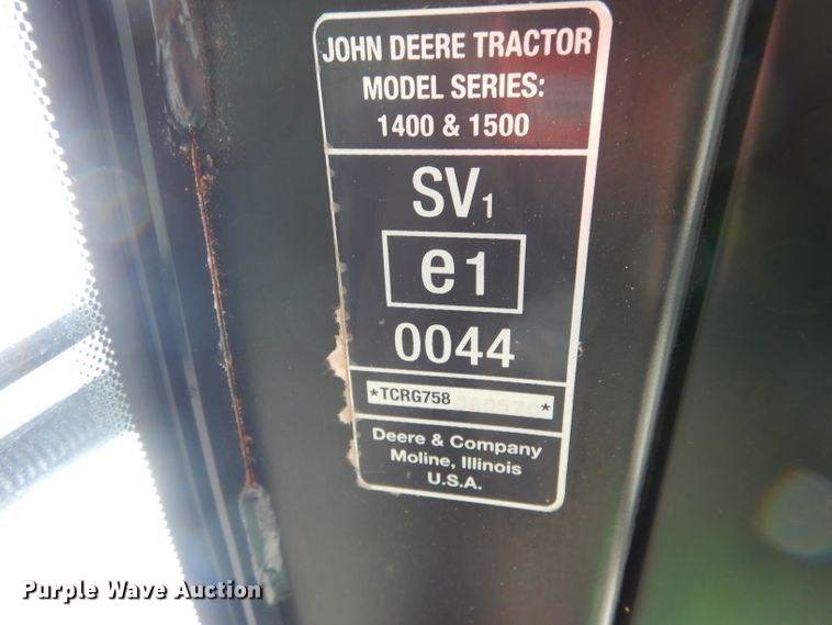image for item DH6980 John Deere 1565 lawn mower