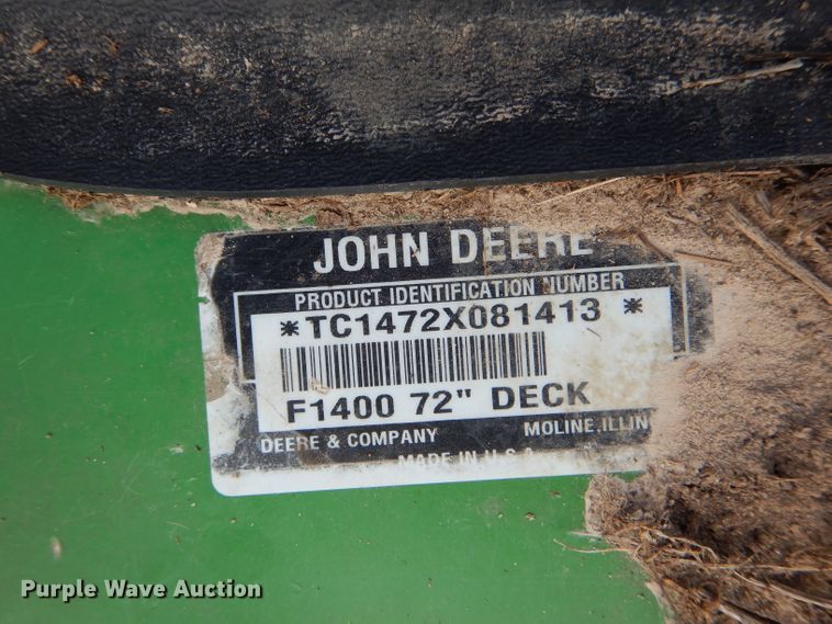 image for item DH6980 John Deere 1565 lawn mower