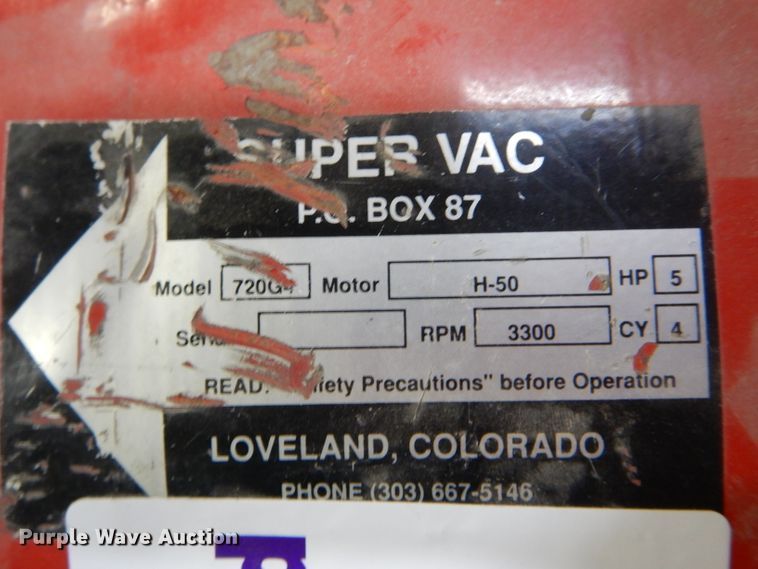 image for item DH6982 Super Vac 720G4 fan