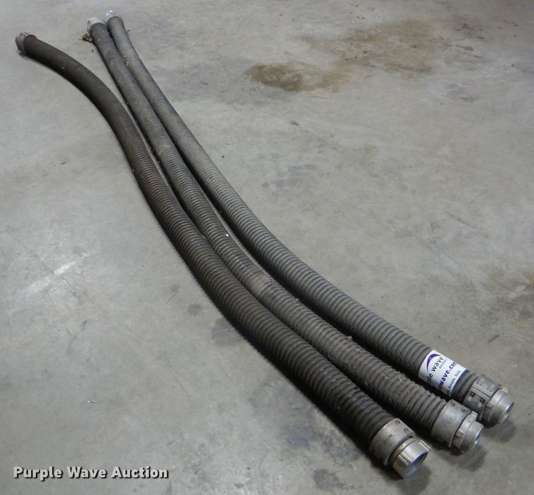 image for item DH6995 (3) flexible hard suction hoses