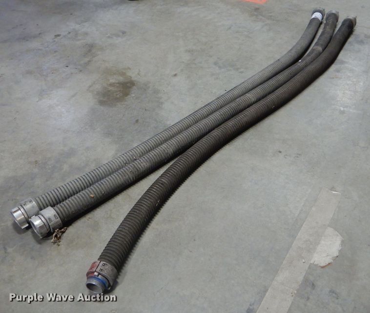 image for item DH6995 (3) flexible hard suction hoses