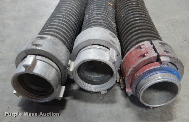 image for item DH6995 (3) flexible hard suction hoses