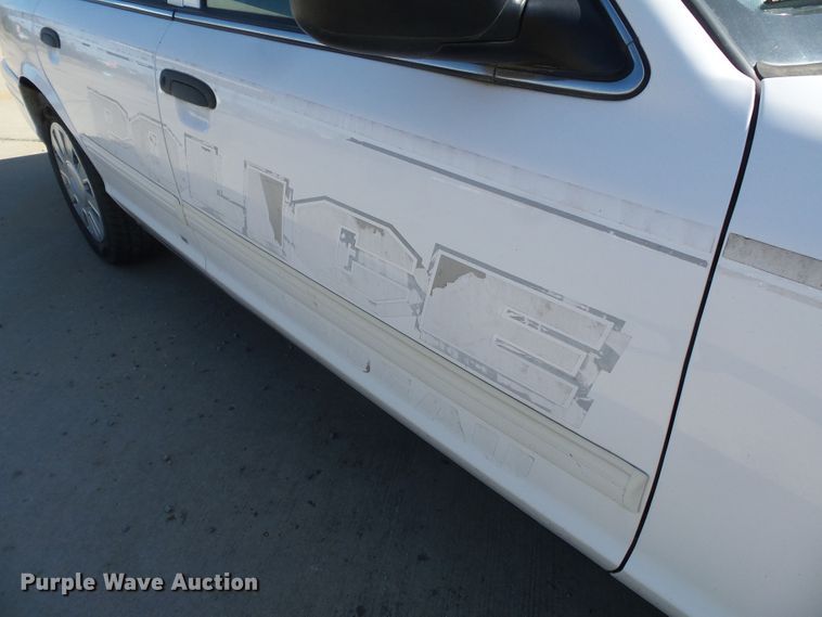 image for item DH7758 2009 Ford Crown Victoria Police Interceptor