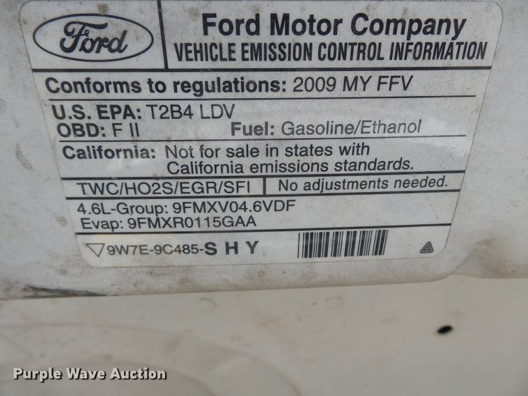 image for item DH7758 2009 Ford Crown Victoria Police Interceptor