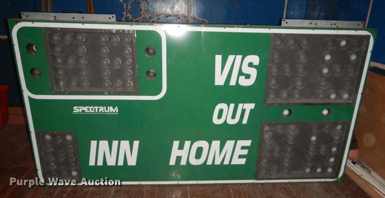 image for item DI9173 Spectrum baseball scoreboard