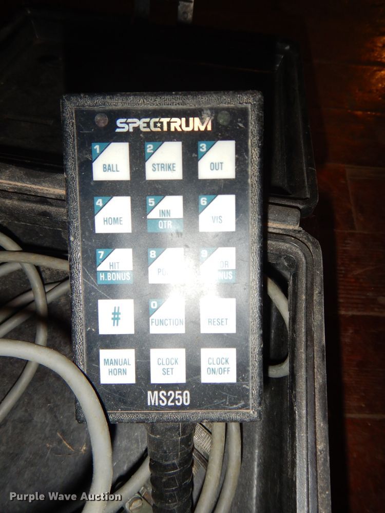 image for item DI9173 Spectrum baseball scoreboard