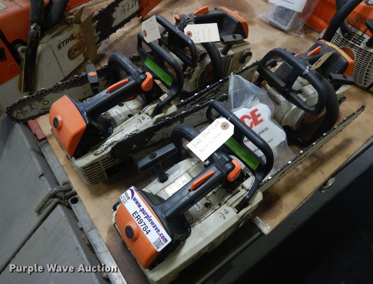 image for item ER9784 (4) chainsaws