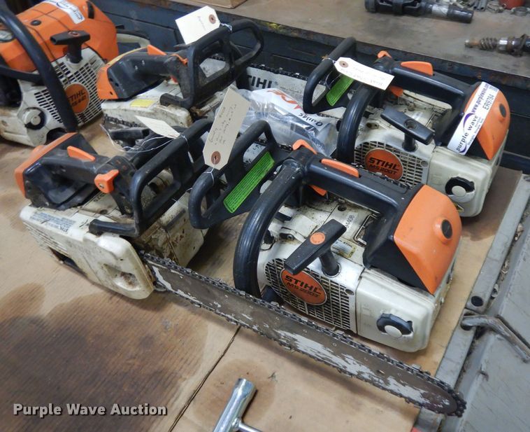 image for item ER9784 (4) chainsaws