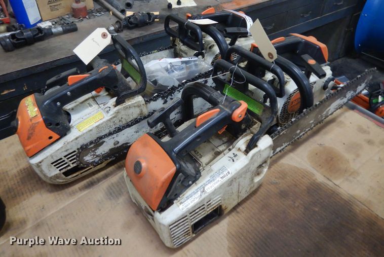 image for item ER9784 (4) chainsaws