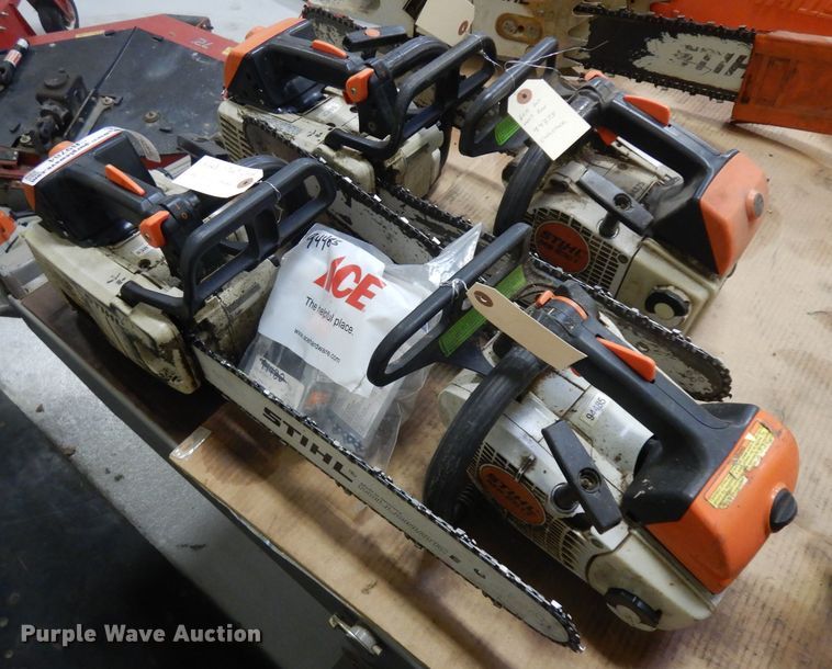 image for item ER9784 (4) chainsaws