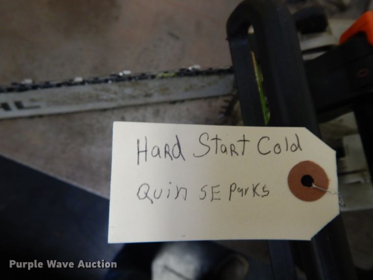 image for item ER9784 (4) chainsaws