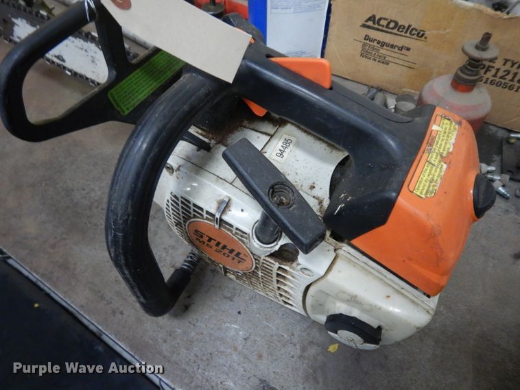 image for item ER9784 (4) chainsaws