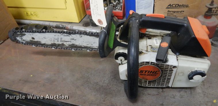 image for item ER9784 (4) chainsaws