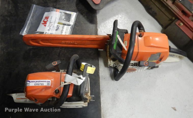 image for item ER9785 (2) Stihl chainsaws