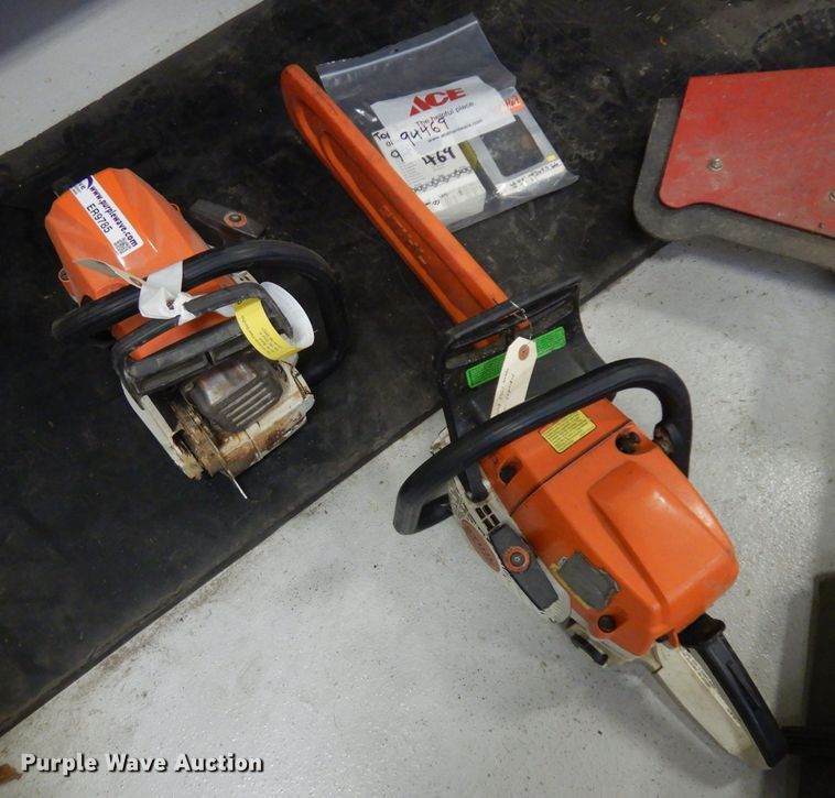 image for item ER9785 (2) Stihl chainsaws