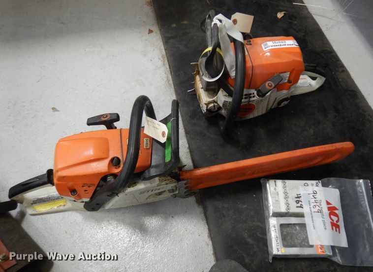 image for item ER9785 (2) Stihl chainsaws