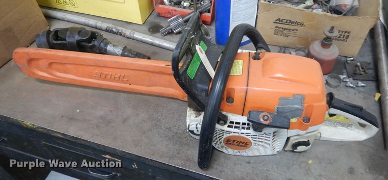 image for item ER9785 (2) Stihl chainsaws