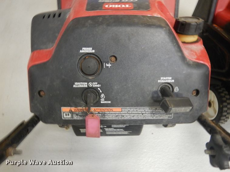 image for item ER9793 (2) Toro CCR2450 snow blowers