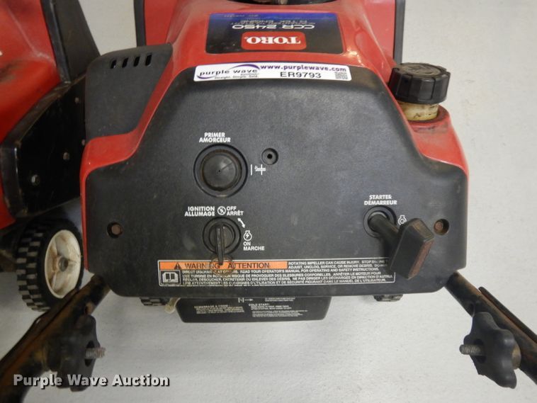 image for item ER9793 (2) Toro CCR2450 snow blowers