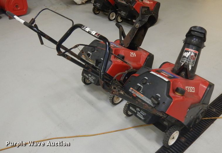 image for item ER9794 (2) Toro CCR2450 snow blowers