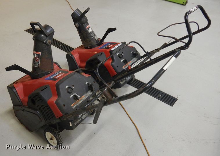 image for item ER9794 (2) Toro CCR2450 snow blowers