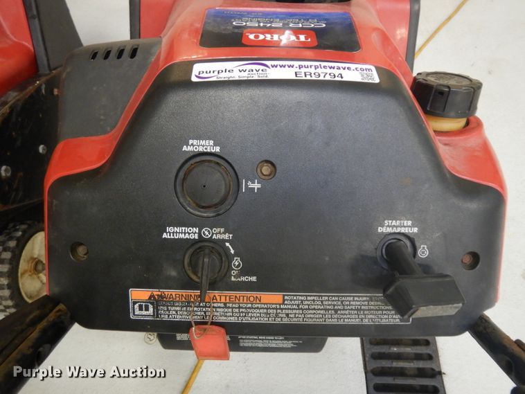 image for item ER9794 (2) Toro CCR2450 snow blowers