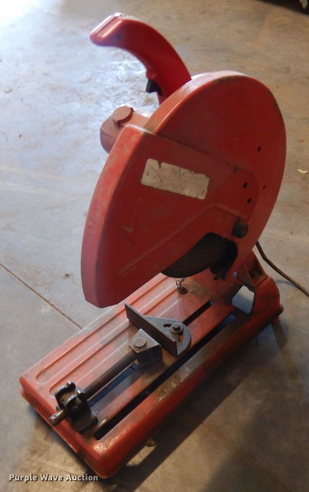 image for item ER9804 Milwaukee chop saw