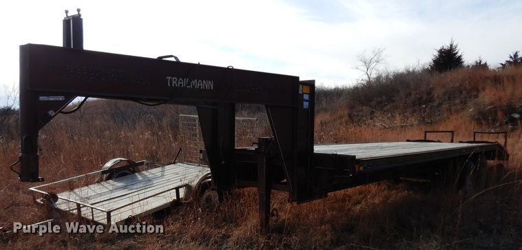 image for item FD9729 1992 Trailman equipment trailer