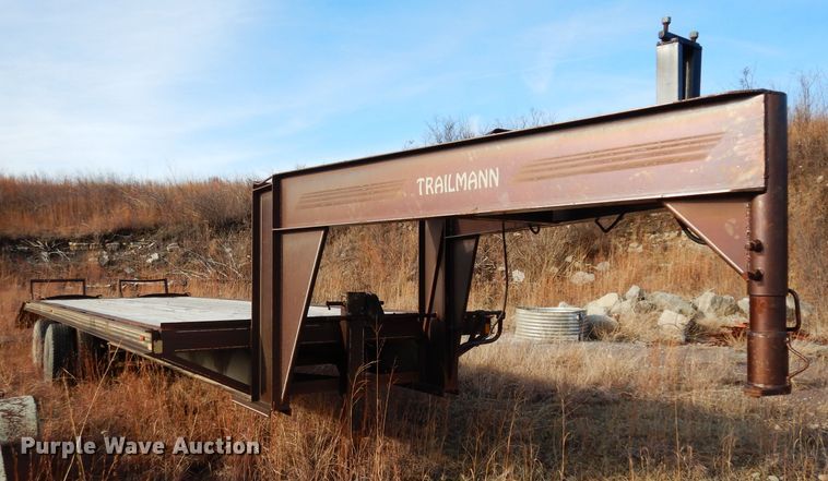 image for item FD9729 1992 Trailman equipment trailer