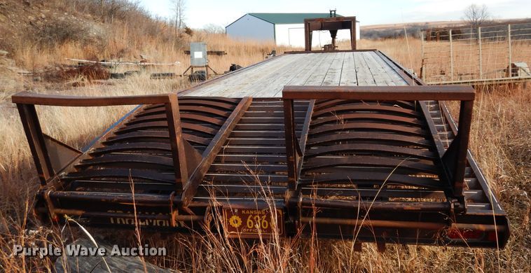 image for item FD9729 1992 Trailman equipment trailer