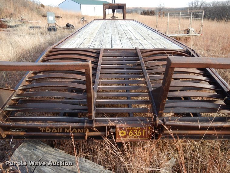 image for item FD9729 1992 Trailman equipment trailer