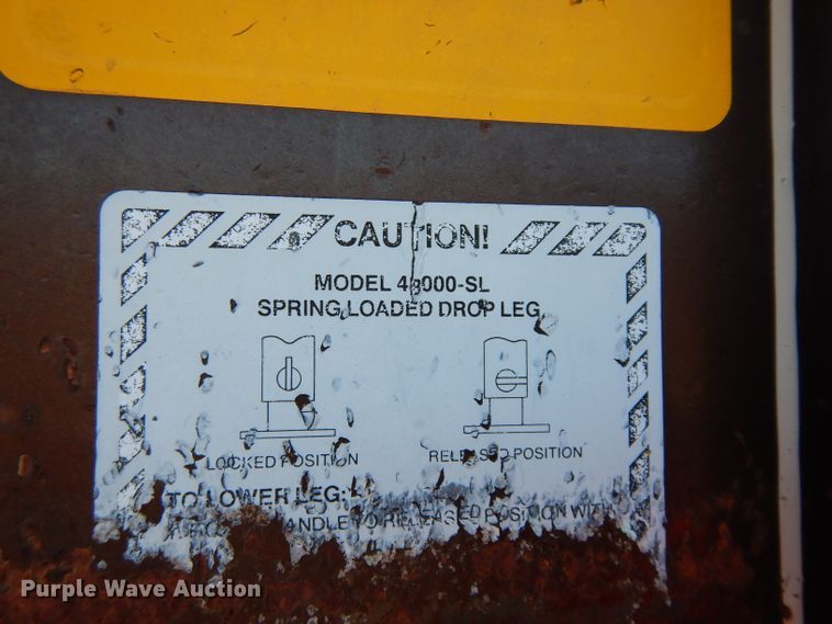 image for item FD9729 1992 Trailman equipment trailer