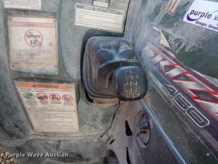 image for item FD9735 2012 Yamaha Grizzly 450 ATV