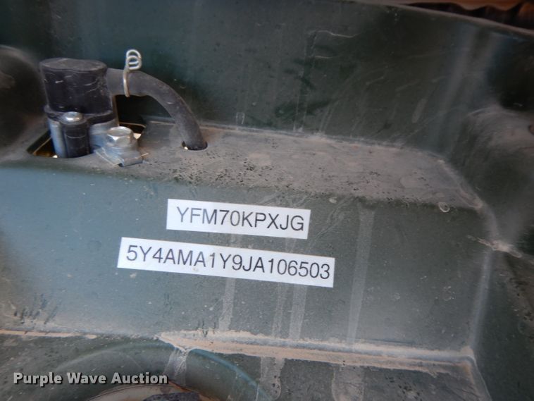 image for item FD9736 2018 Yamaha Kodiak 700 ATV