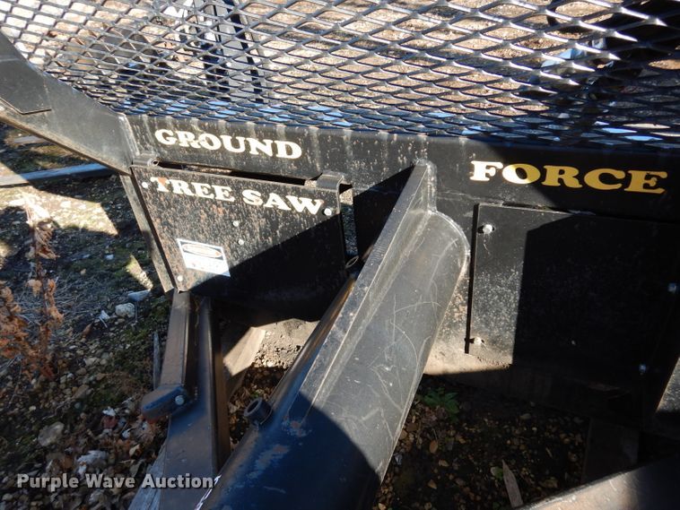 image for item FD9743 2014 Ground Force planetary skid steer tree saw