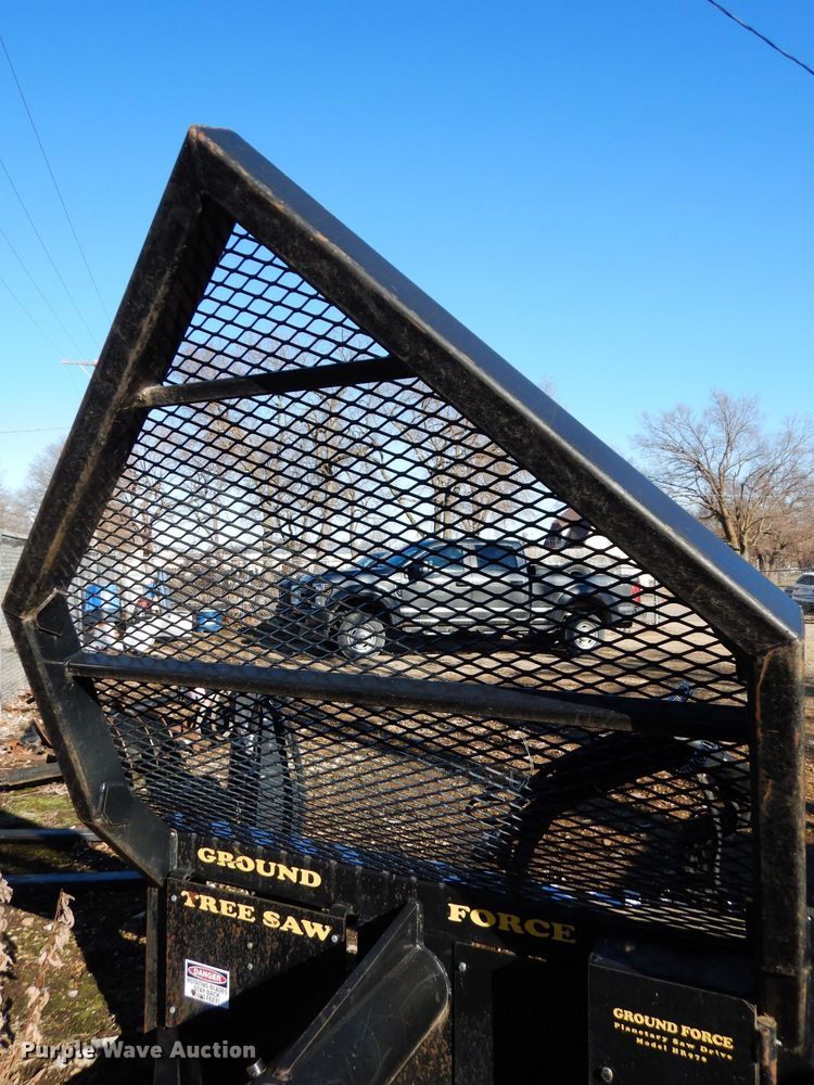 image for item FD9743 2014 Ground Force planetary skid steer tree saw